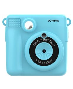 מצלמה דיגיטלית לילדים OLYMPIA ES-6801 עם תפריט בעברית, משחקים והדפסת תמונה