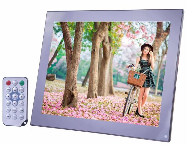 מסגרת דיגיטלית “9.7 מבית Media-Tech כולל תפריטים בעברית