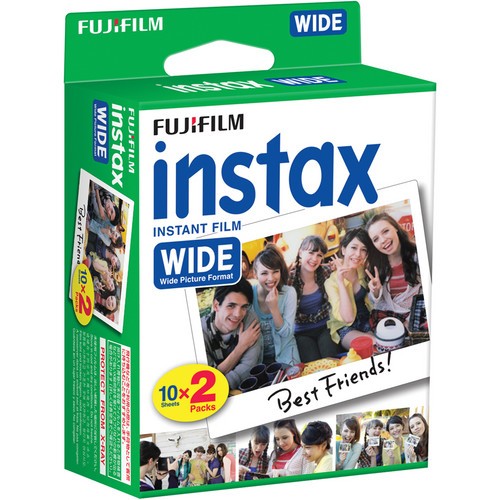 סרט צילום כפול (20 תמונות) למצלמות Fuji Instax210 – תמונה 2