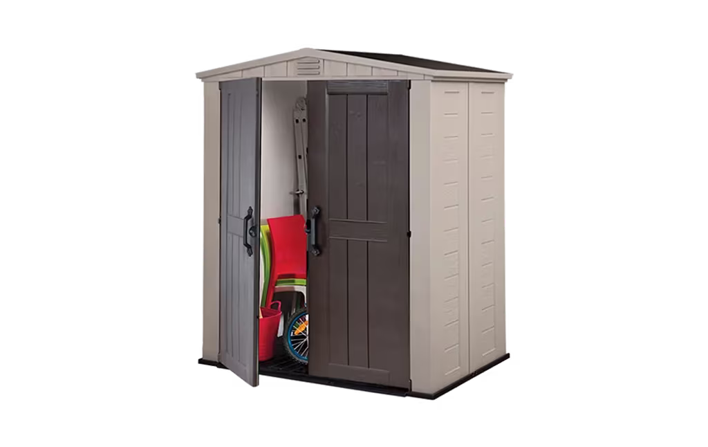 מחסן גינה פקטור 6x3 - חום – תמונה 2