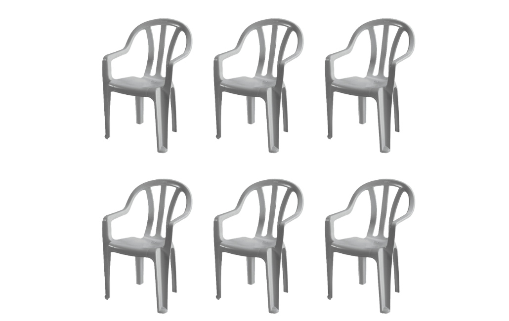 6 כיסאות דליה - גרניט