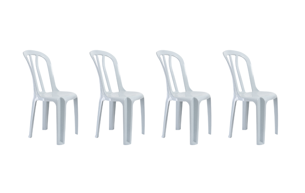 4 כיסאות קלאב - גרניט