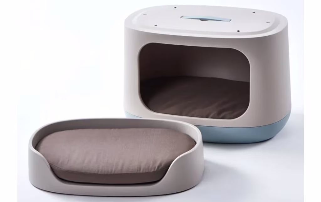 מנשא ומיטה לחיות מחמד BUNKBED 3 IN 1 - בז' – תמונה 2